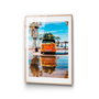 Wallity Cuadro Decorativo de Vidrio Templado Multicolor 30 x 45 cm